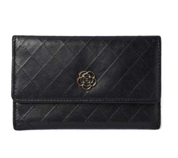 c 200915 12 1 Chanel Cambon Wallet Black