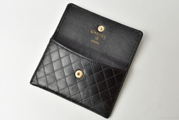 c 200915 12 8 Chanel Cambon Wallet Black