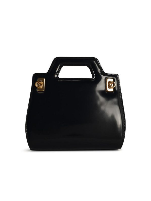 c0b5e7099f4cf75 ia 1 Ferragamo Tote Bag Black