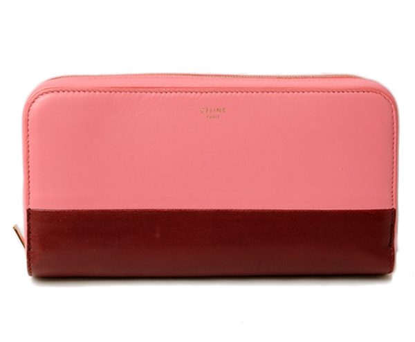 ce 16 017 1 CELINE Wallet Lambskin Pink