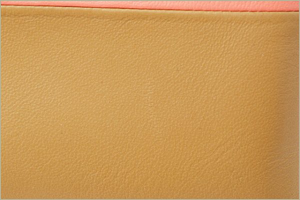 ce 16 027 4 CELINE Clutch Pouch Bicolor Flamingo