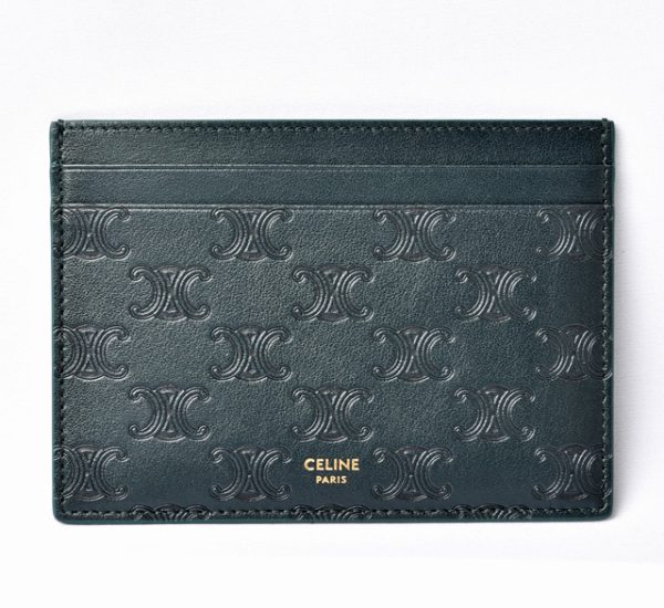 ce 20 004 1 CELINE Card Case Triomphe Amazone