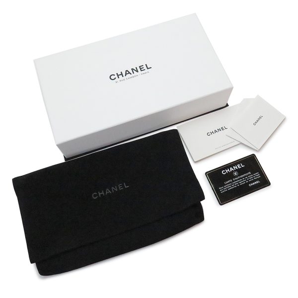 chanelap2556 7 CHANEL Long Wallet Flap Matelasse Quilted Black