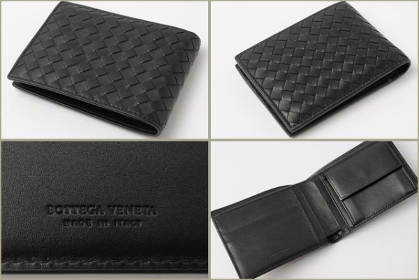 co bv 069 2 Bottega Veneta Wallet Intrecciato Black