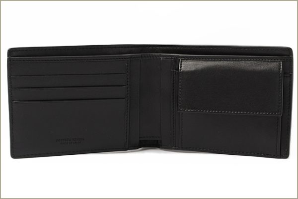 co bv 069 4 Bottega Veneta Wallet Intrecciato Black