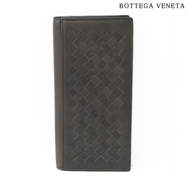 co bv 073 1 Bottega Veneta Long Wallet Intrecciato Black