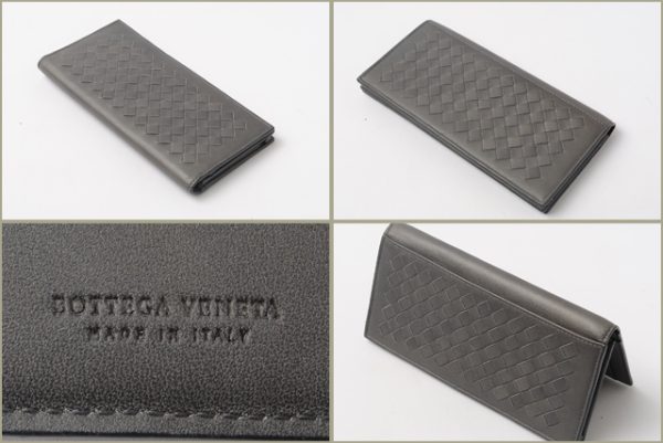 co bv 073 2 Bottega Veneta Long Wallet Intrecciato Black