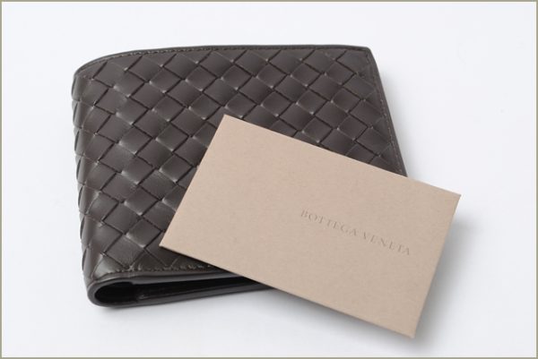 co bv 078 4 Bottega Veneta Wallet Intrecciato Brown