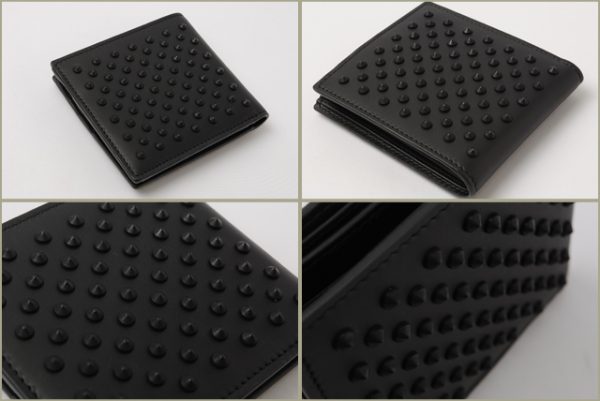 co g 051 2 Gucci Wallet Studs Black