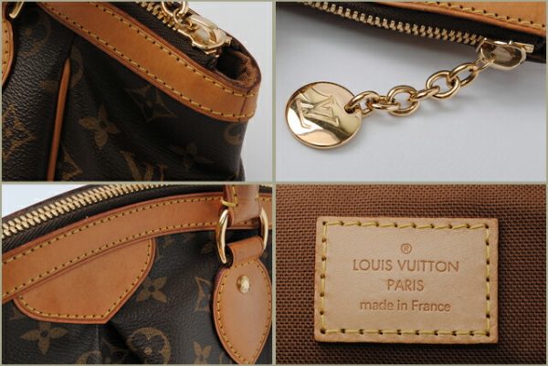 co l 0150 4 Louis Vuitton Tivoli PM Tote Bag Monogram Brown