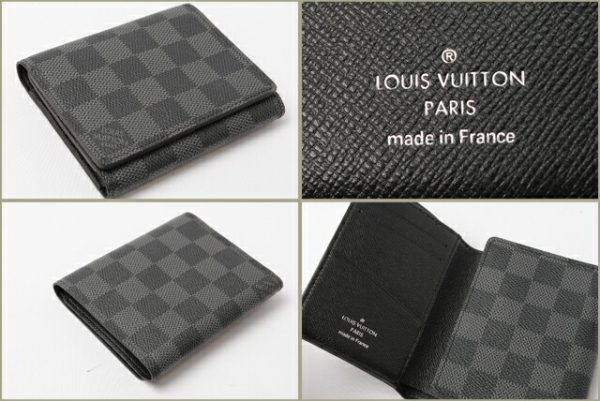 co l 0197 2 Louis Vuitton Wallet Damier Graphite Black