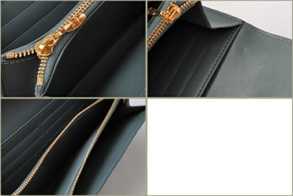 co l 0302 3 Louis Vuitton Portefeuille Sala Long Wallet Vernis Givre Black