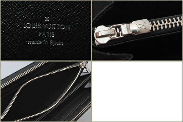 co l 0347 3 Louis Vuitton Zippy Wallet Long Epi Noir