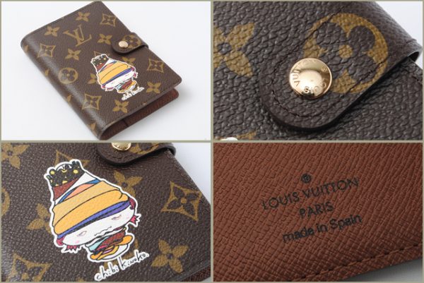 co l 0382 2 Louis Vuitton Notebook Agenda PM Chibi Takashi Murakami Brown