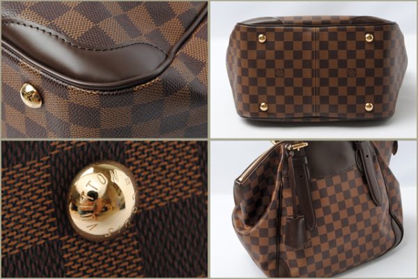 co l 0393 3 Louis Vuitton Verona MM Tote Bag Damier Brown