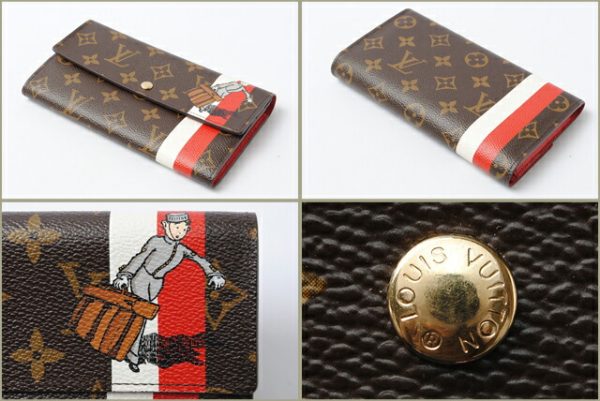 co l 0446 2 Louis Vuitton Sarah Wallet Long Monogram Groom