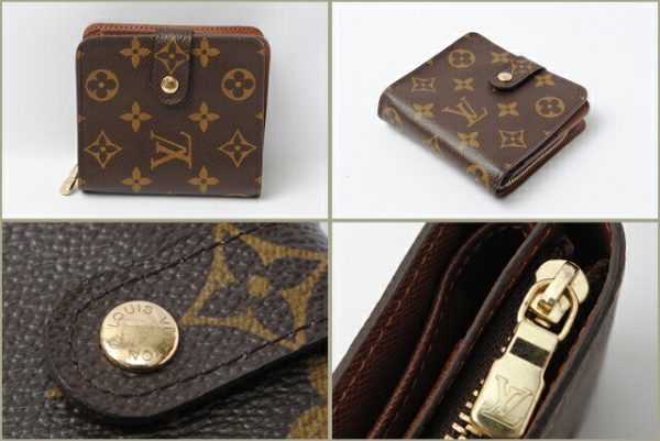 co l 0457 2 Louis Vuitton Zip Wallet Monogram Brown