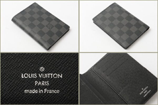 co l 370 2 Louis Vuitton Portefeuille James Wallet Damier Graphite Black