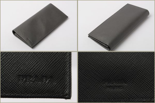 co p 023 2 Prada Long Wallet Saffiano Metal Black