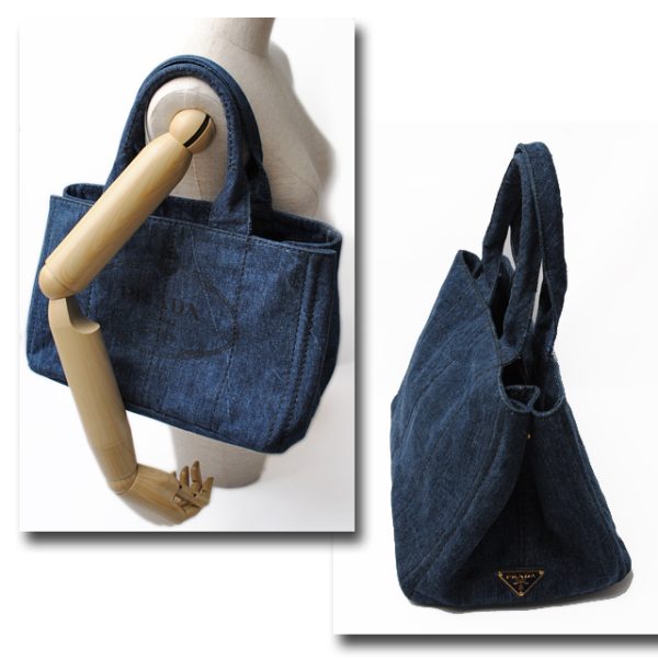 co p 024 5 Prada Tote Bag Canapa Bag Denim Blue