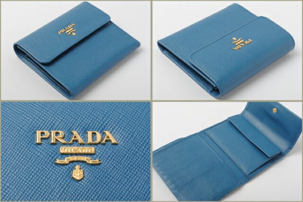 co p 040 2 Prada Wallet Saffiano Metal Bag Blue