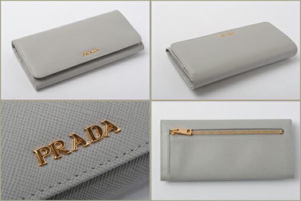 co p 051 2 Prada Long Wallet Saffiano Bag Black