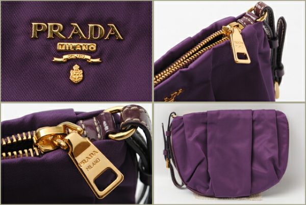 co p 066 2 Prada Clutch Bag Tessuto Purple