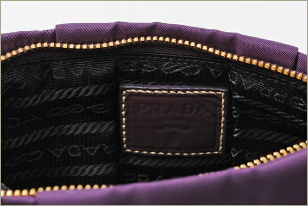 co p 066 3 Prada Clutch Bag Tessuto Purple