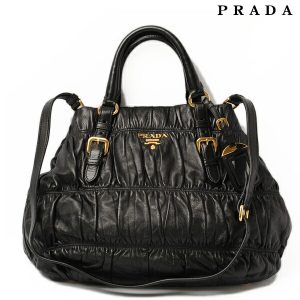 co p 084 1 Prada Saffiano Soft Leather Handbag Navy