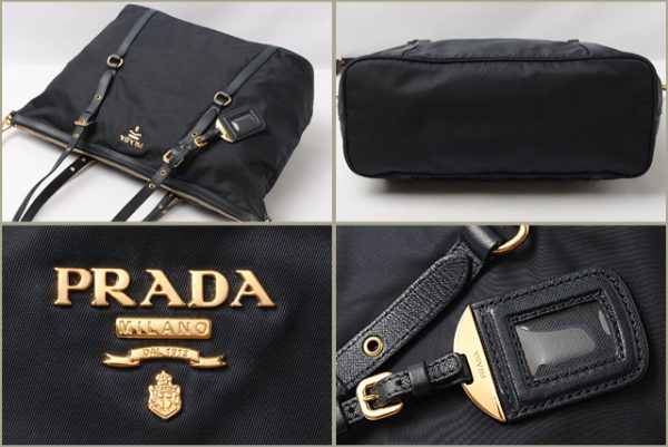 co p 102 2 Prada Tote Bag Nylon Bag Blue