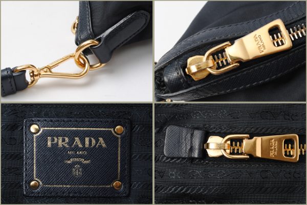 co p 102 3 Prada Tote Bag Nylon Bag Blue