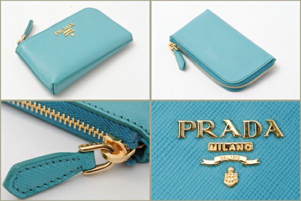 co p 112 2 Prada Key Case Saffiano Metal Bag Turquoise