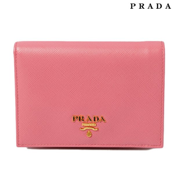 co p 166 1 Prada Wallet Saffiano Metal Pink