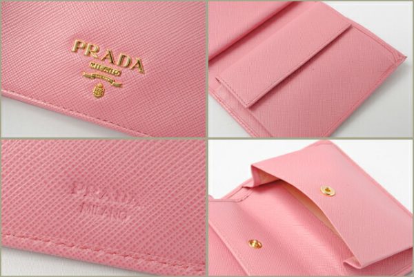 co p 166 2 Prada Wallet Saffiano Metal Pink