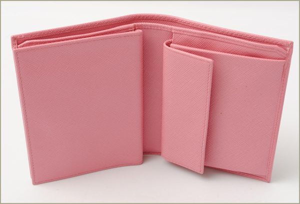 co p 166 3 Prada Wallet Saffiano Metal Pink