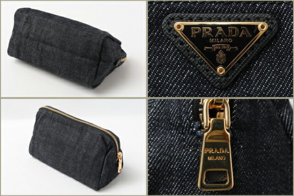 co p 168 2 Prada Pouch Denim Blue