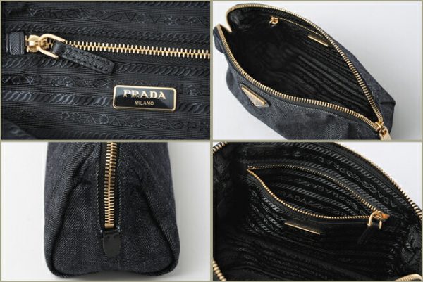 co p 168 3 Prada Pouch Denim Blue