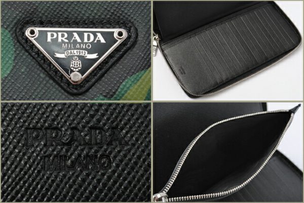 co p 178 3 Prada Long Wallet Case Saffiano Camouflage Green