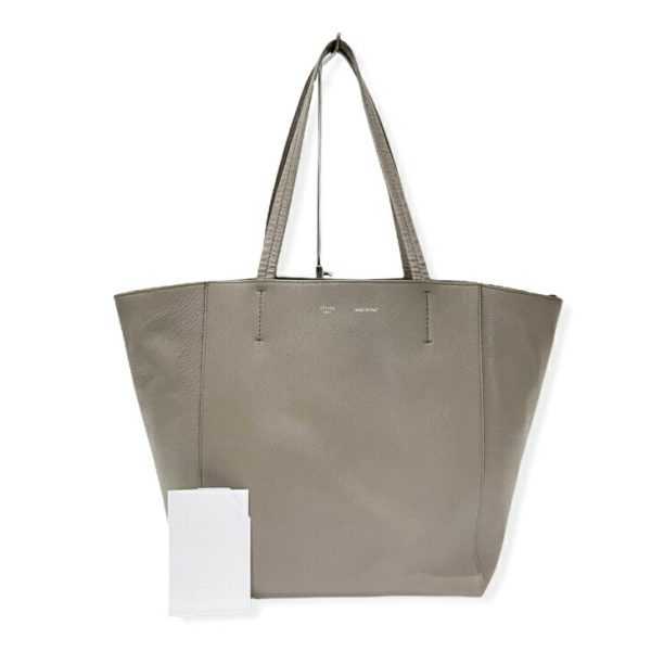 compass1631610750 Celine Hippo Phantom Tote Bag Greige