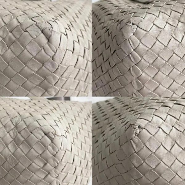 compass1650272072 Bottega Veneta Intrecciato Tote Bag Greige