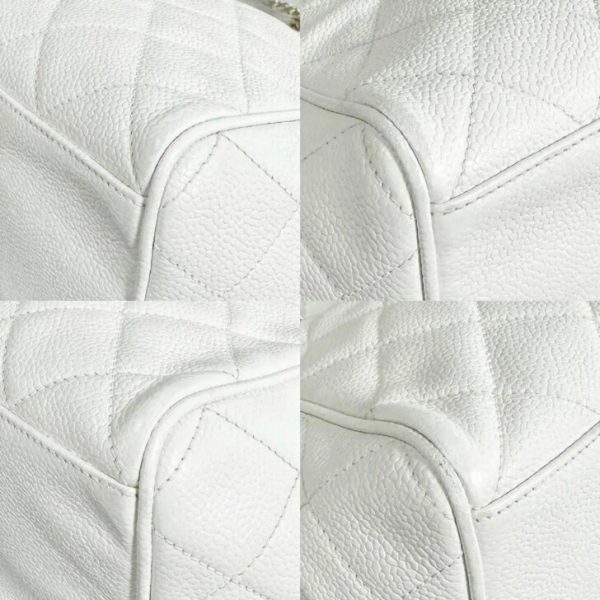 compass1667182041 Chanel Shoulder Bag Matelasse White