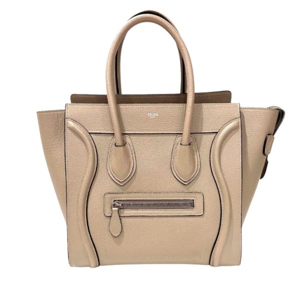 compass1673578429 Celine Luggage Micro Handbag Dune