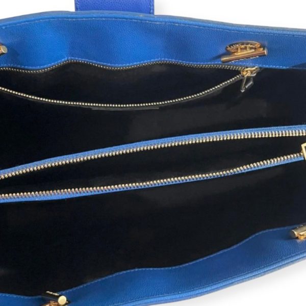 compass1673579552 Saint Laurent Paris Shoulder Bag Blue