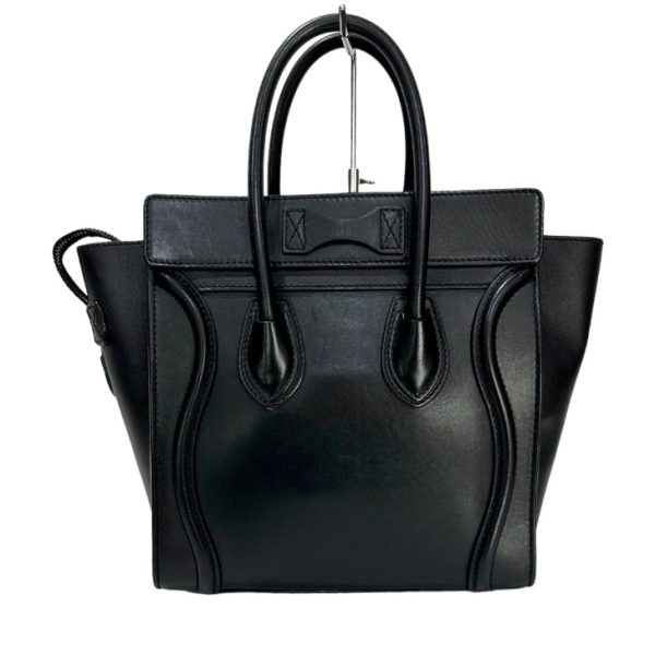 compass1674286136 Celine Luggage Micro Handbag Black