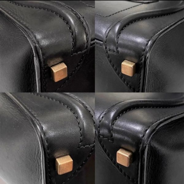 compass1674286164 Celine Luggage Micro Handbag Black