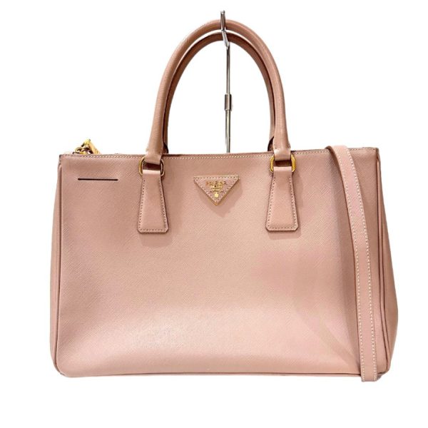 compass1680144121 Prada Saffiano 2way Handbag Pink