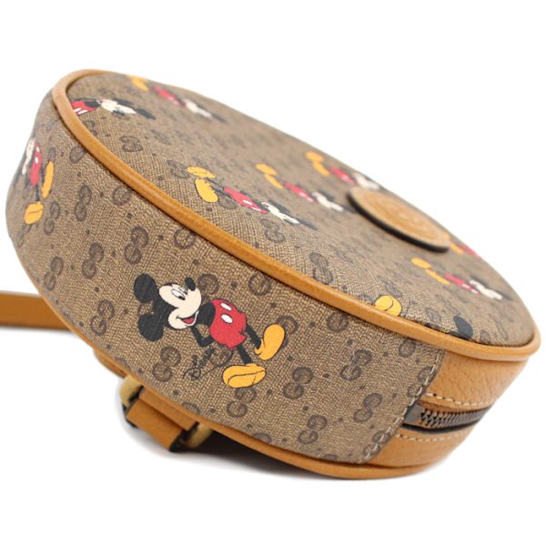 compass1682923044 GUCCI Mini GG Disney Mickey Brown Backpack Rucksack Mini Bag