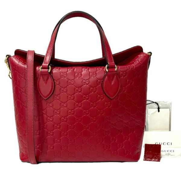 compass1683357006 Gucci Guccisima Handbag Red