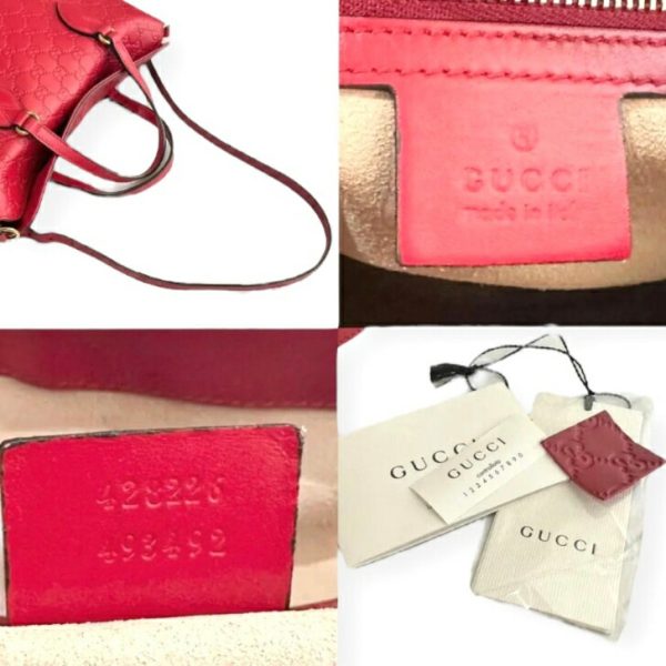 compass1683357052 Gucci Guccisima Handbag Red