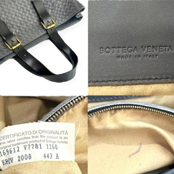 compass1686194068 Bottega Veneta Tote Bag Black